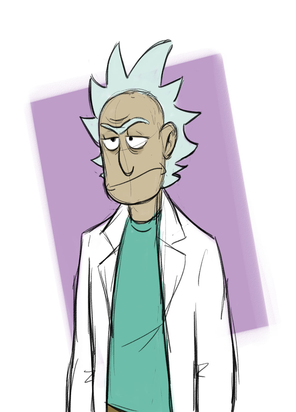 Rick Sketch by Bee-Smuth on DeviantArt