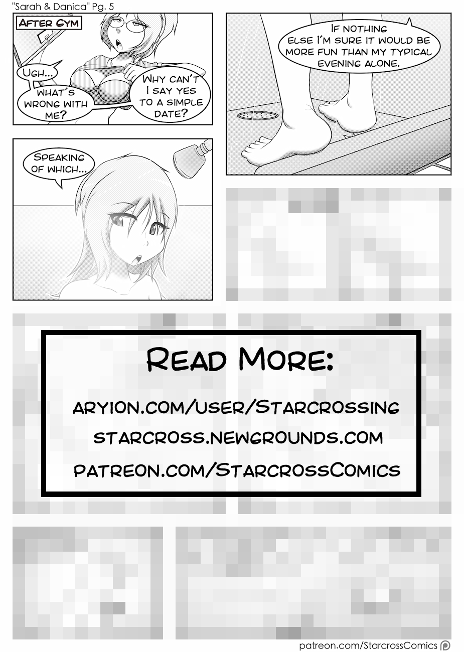 'Sarah and Danica' Pg. 5 (Censored) by artstarcross on DeviantArt