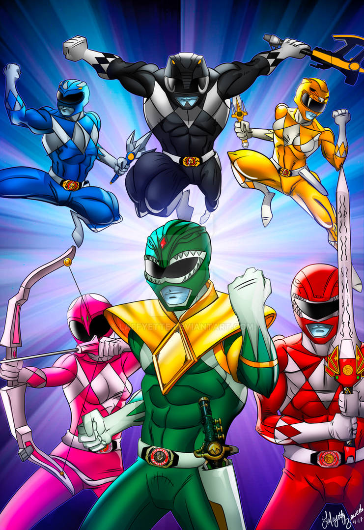 Power Rangers by Laffyette on DeviantArt