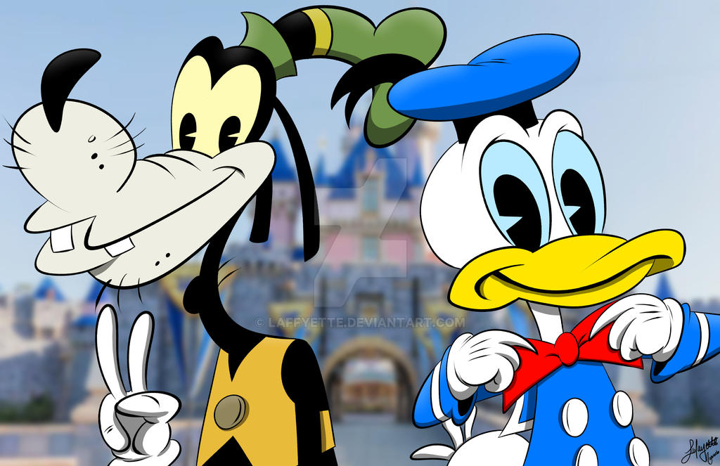 Gooby Donald Goofy and Donald by Laffyette on DeviantArt