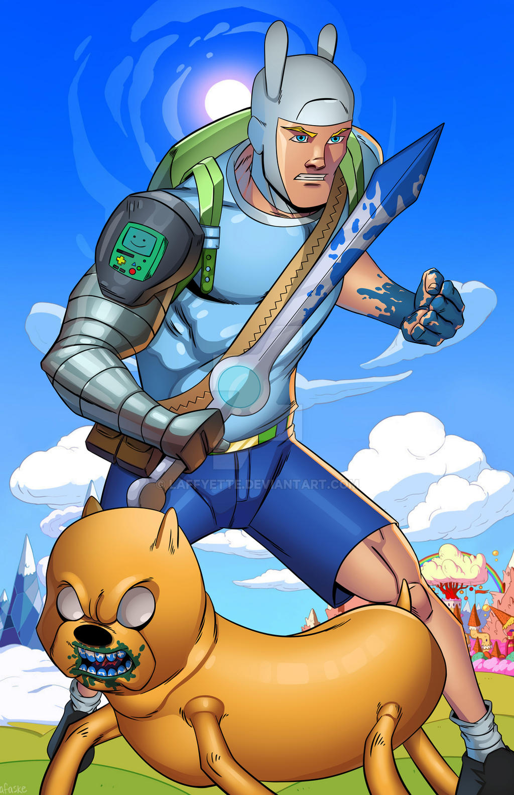 Adventure Time Future Deviantart Adventure Time by Laffyette on DeviantArt