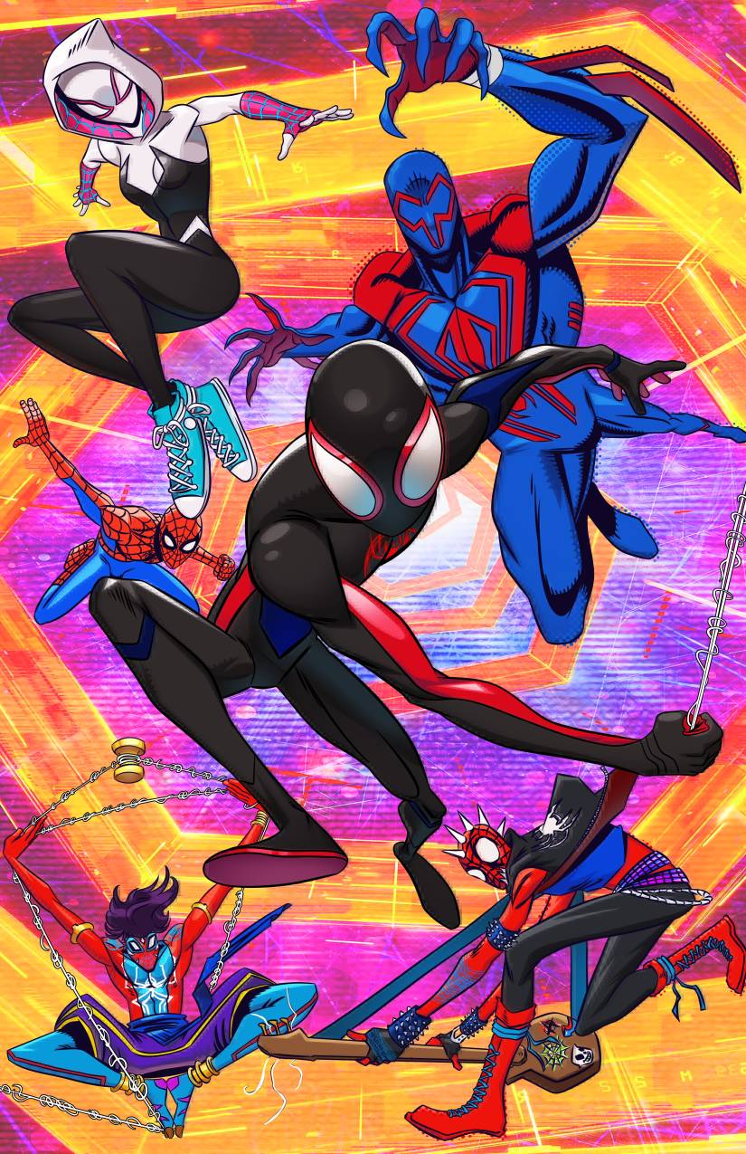 Spiderpunk - Across the Spiderverse by reneallan on DeviantArt