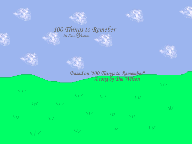'100 Things to Remember' by Dr-Morph