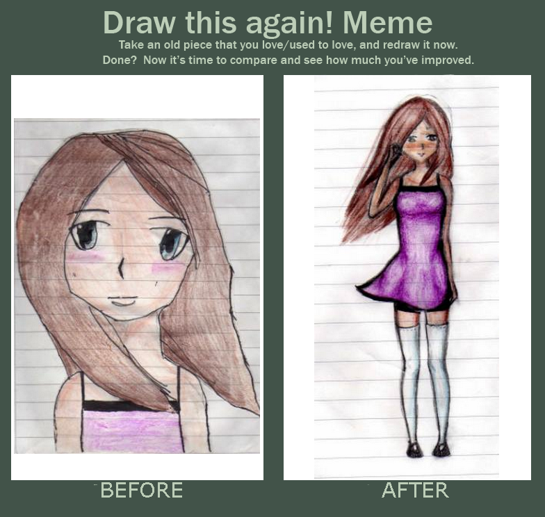 Meme  before and after