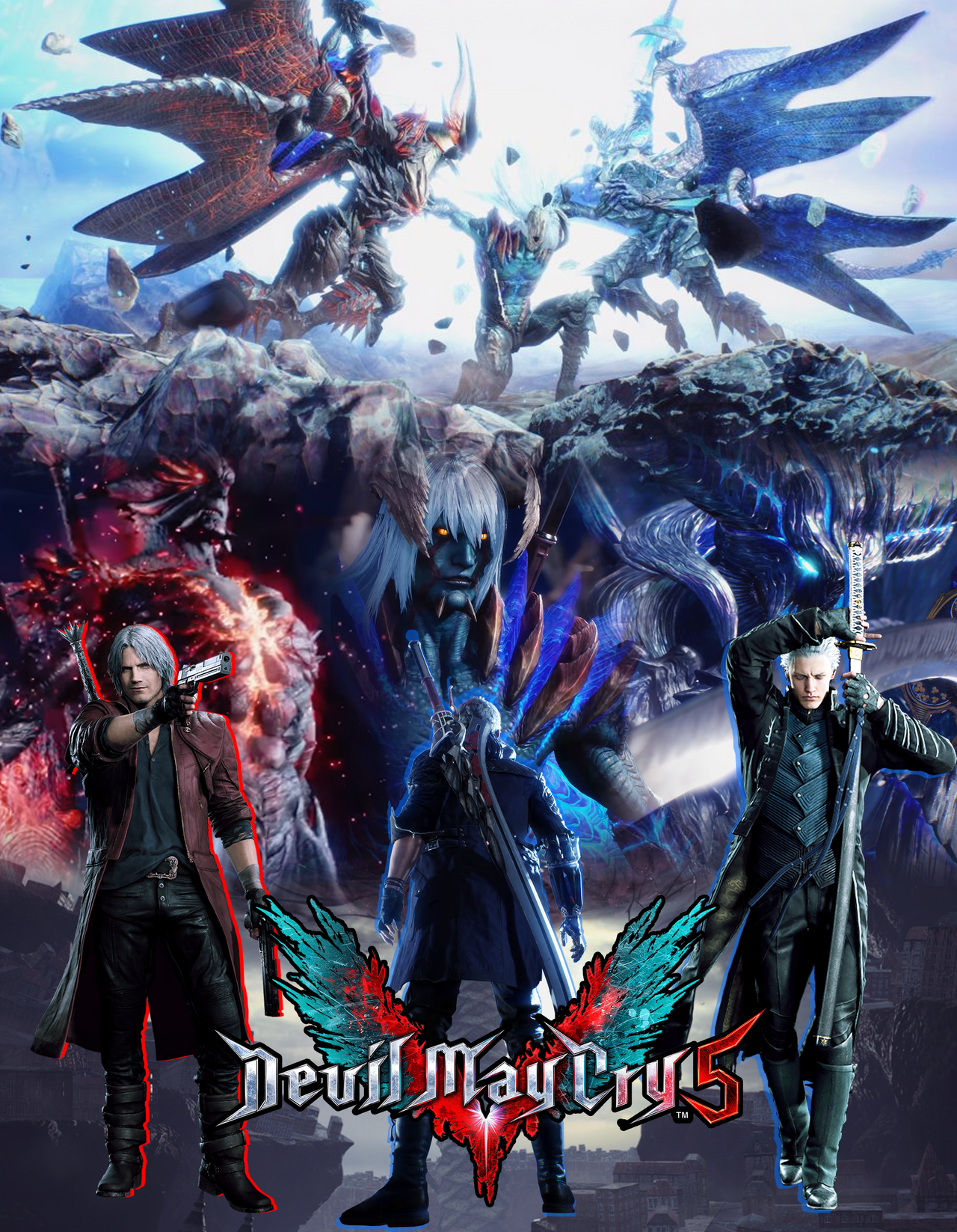 Dmc Devil May Cry 5 Wallpaper By Cookiecharmander On Deviantart Dmc Devil May Cry 5 Wallpaper By Cookiecharmander On Deviantart