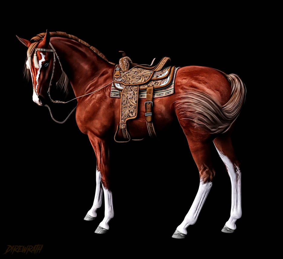 Red Dead Redemption 2 Online Chestnut Turkoman by Direwrath on DeviantArt
