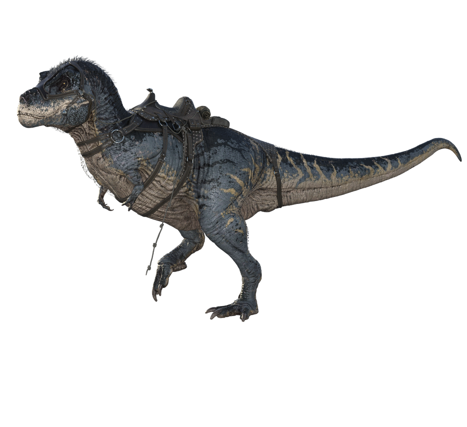 Saddled Rex 2 by Direwrath on DeviantArt