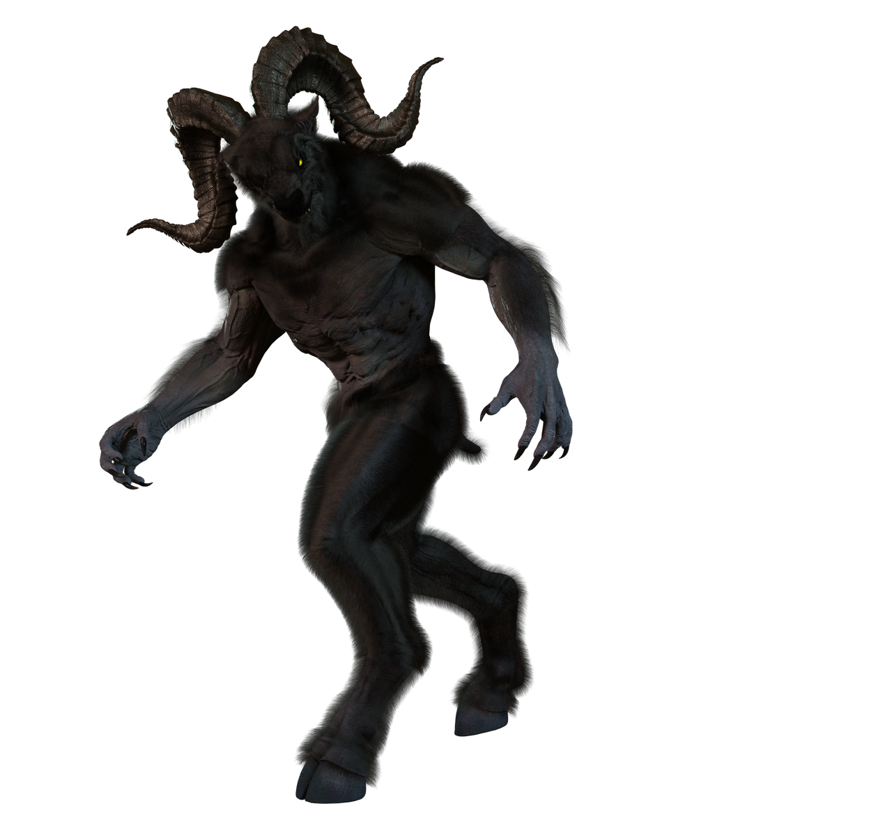 Goatman by Direwrath on DeviantArt