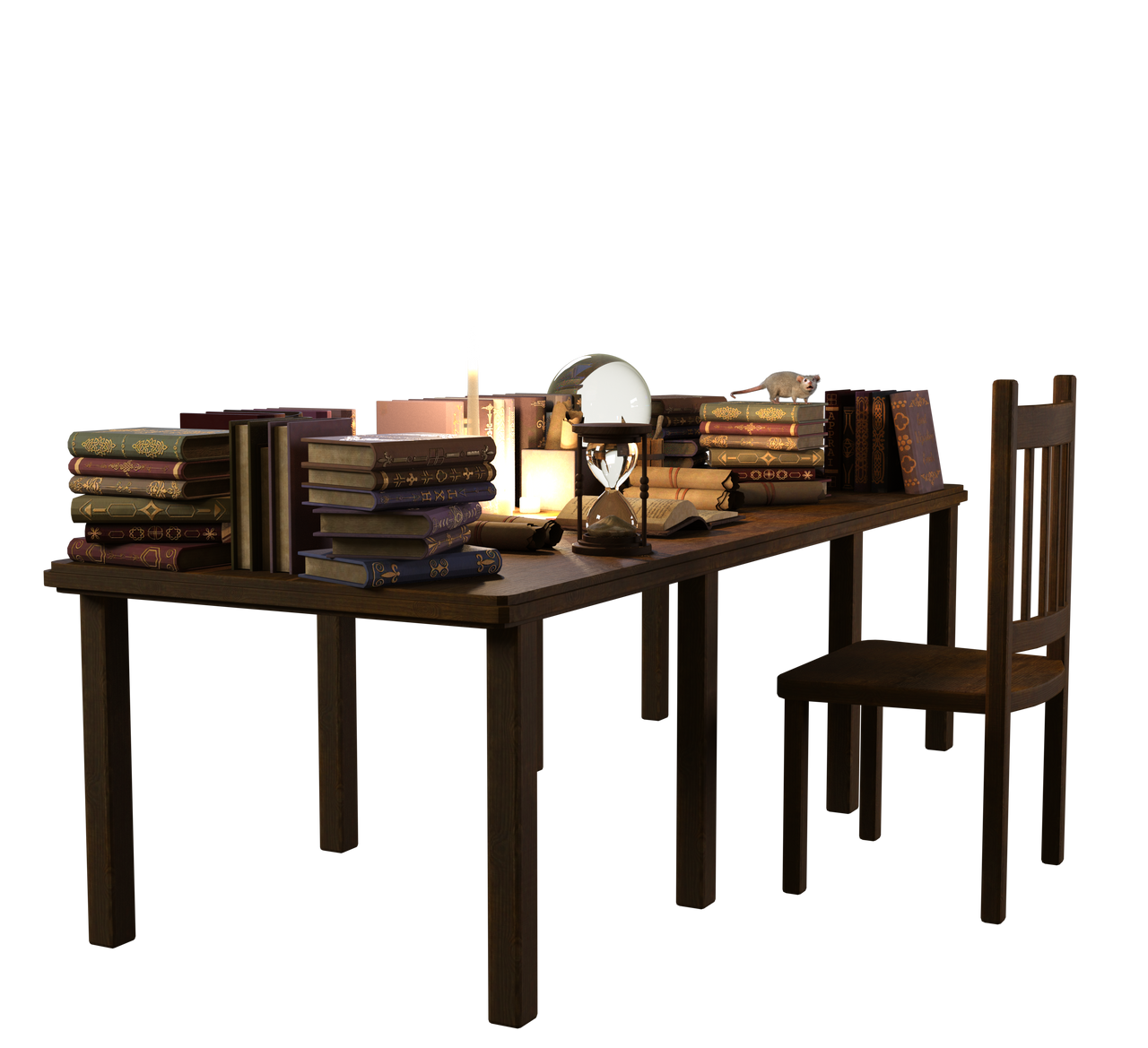 Magical Table Teacher Desk by Direwrath on DeviantArt