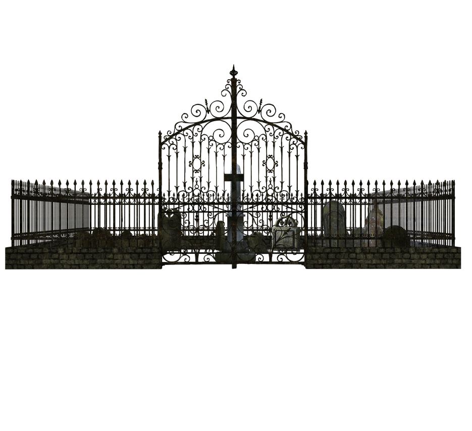 Salem Cemetary Gate View by Direwrath on DeviantArt