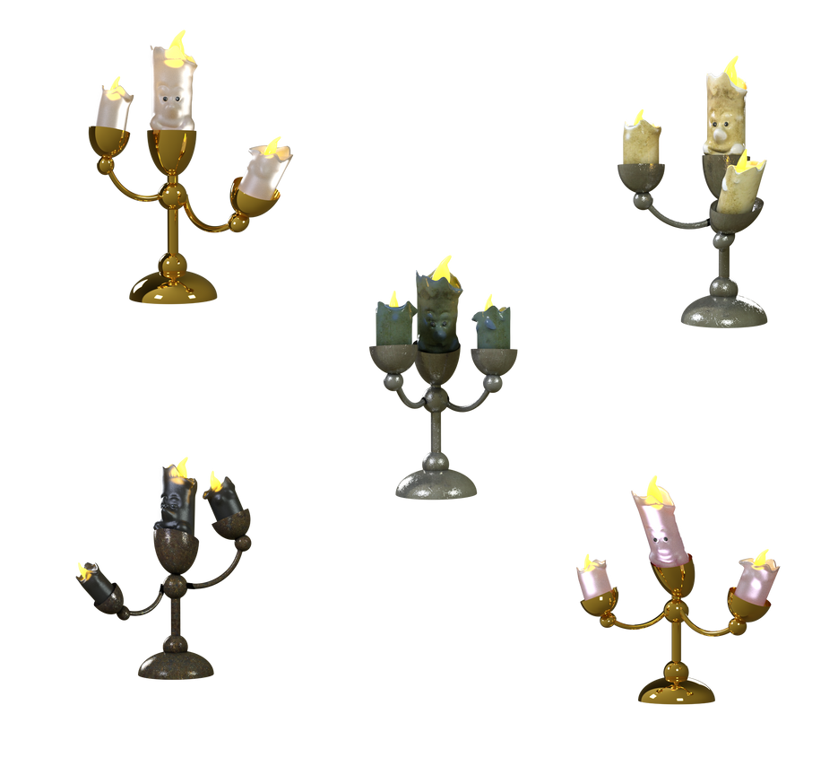 Fantasy Candlestick by Direwrath on DeviantArt