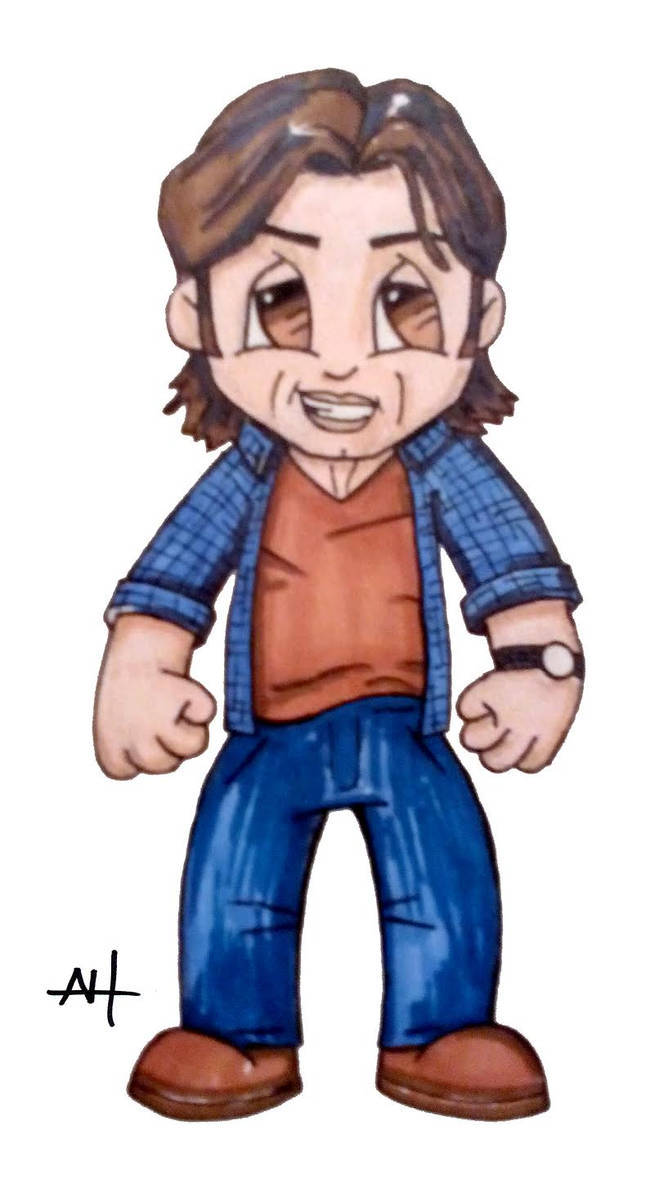 Chibi Sam Winchester (Supernatural) by saba-do on DeviantArt