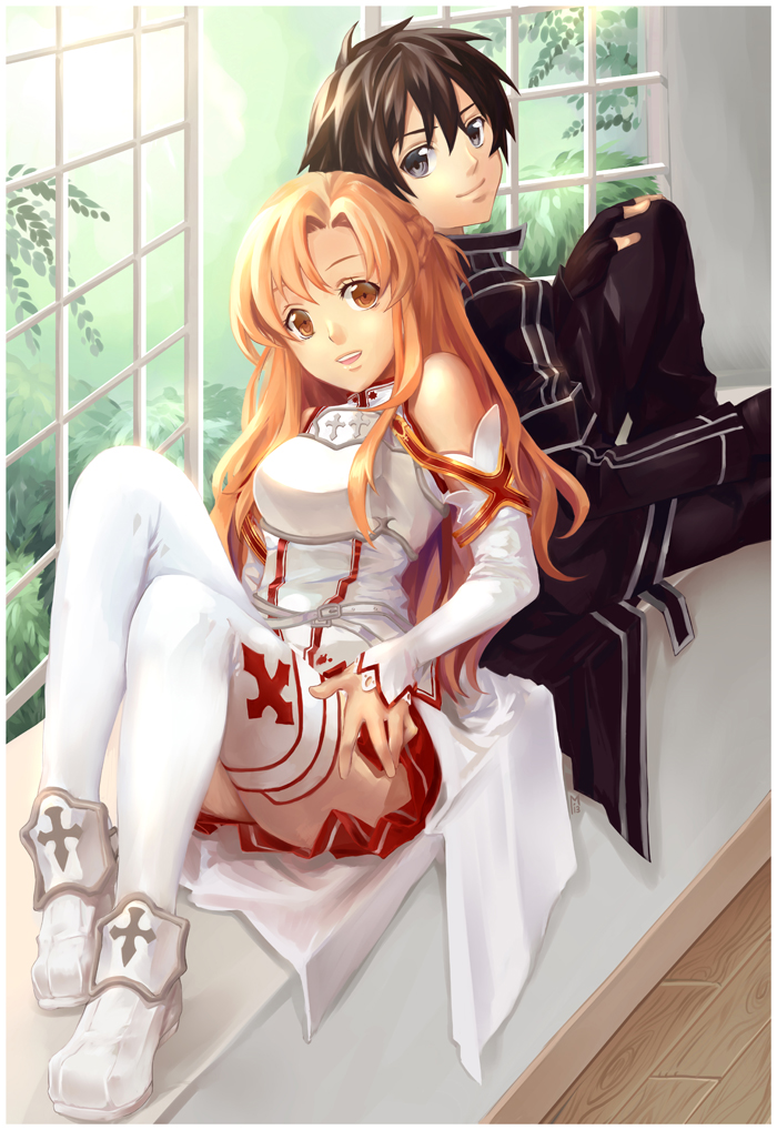 Asuna and Kirito - SAO Romance by lucidsky on DeviantArt Asuna and Kirito - SAO Romance by lucidsky on DeviantArt