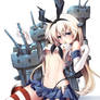 Kancolle ShimaKaze Battle Damage