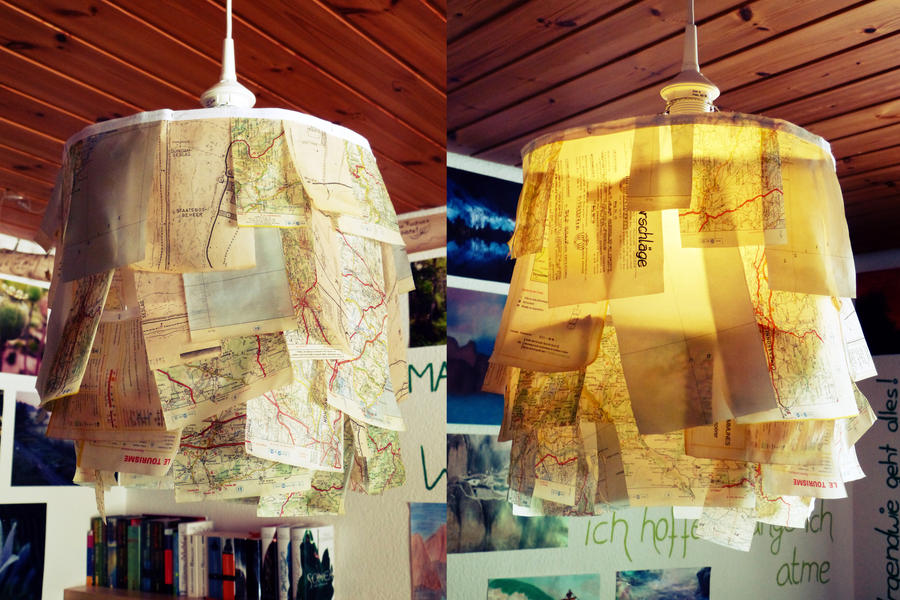 Street Map Lamp