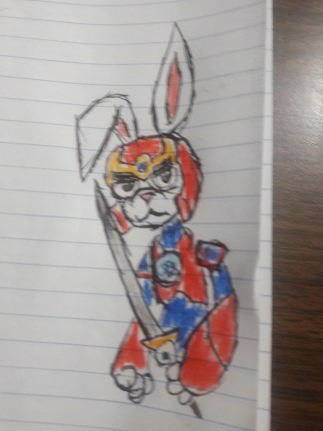 Super Turbo Atomic Ninja Rabbit by razordad on DeviantArt