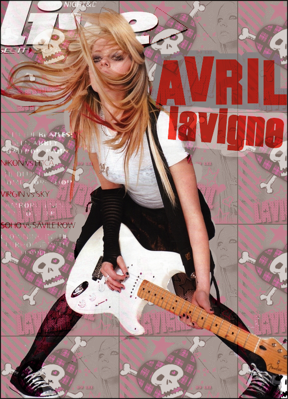 Avril Lavigne Poster 2007 xD