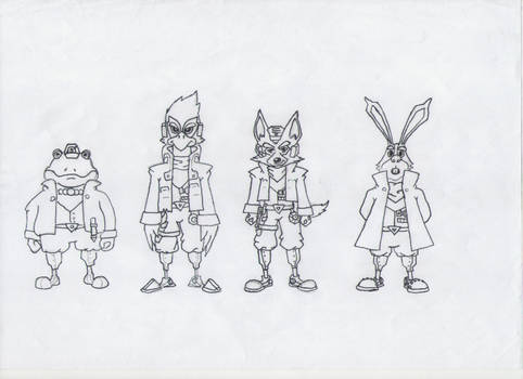 Star Fox Team Concept