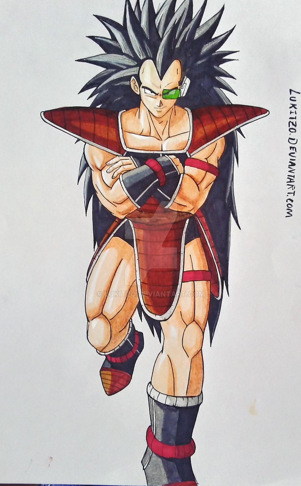 Raditz by Lukitzo on DeviantArt
