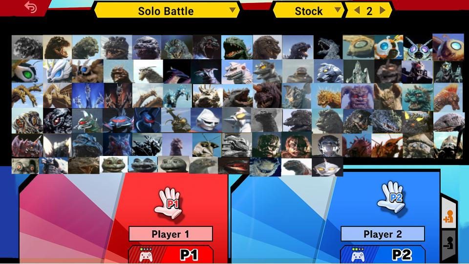 Godzilla Gamecube Roster Godzilla Destruction on Earth character roster by TogeraGeon on DeviantArt