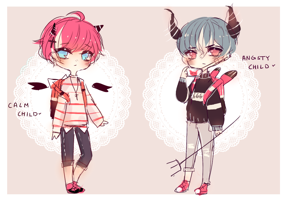 Demon children Adopt (closed )