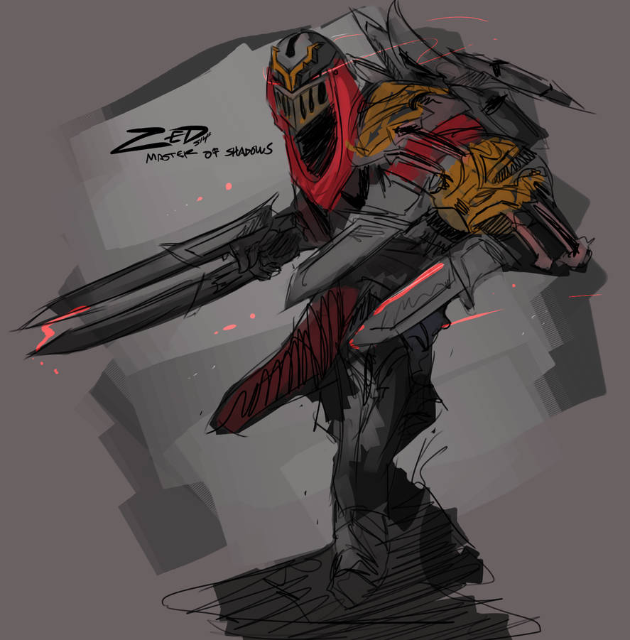 Zed Study by shanasae on DeviantArt