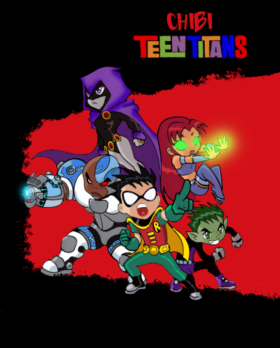 Chibi Teen Titans