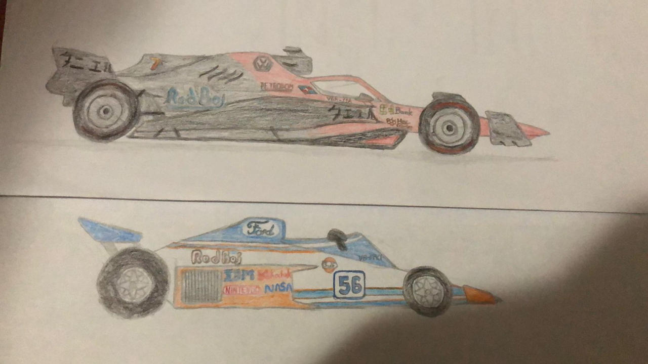 Formula 1 drawing by danrodboj on DeviantArt