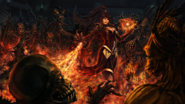 Diablo III :Wizard , burn em all!