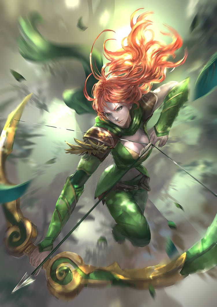 Wind Ranger Art Windranger by CGlas on DeviantArt
