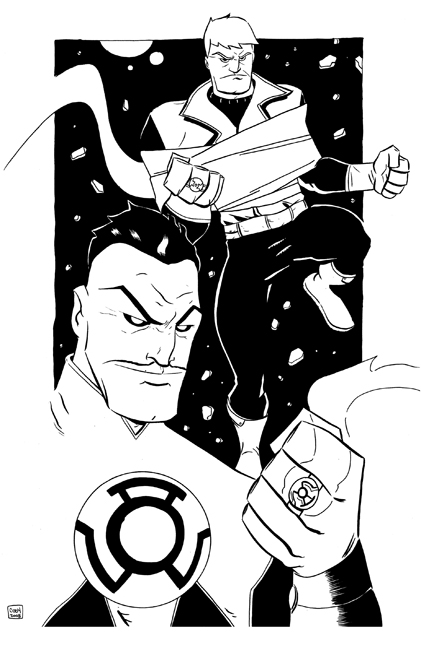 Guy Vs. Sinestro