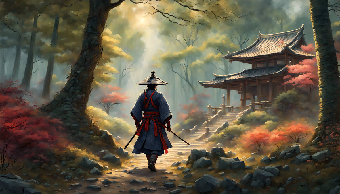 Samurai Path Design The Path of Silence by SK-J-009 on DeviantArt