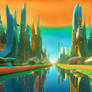 Cubism Skyline