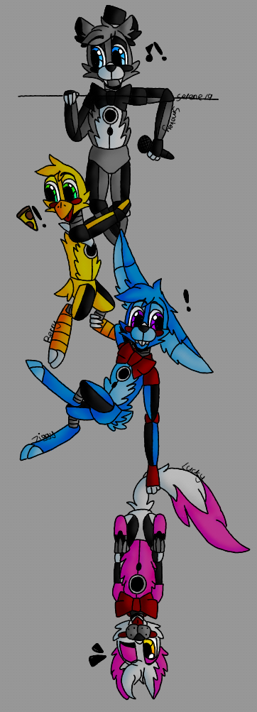 FNAF oc's by Selene19Official on DeviantArt