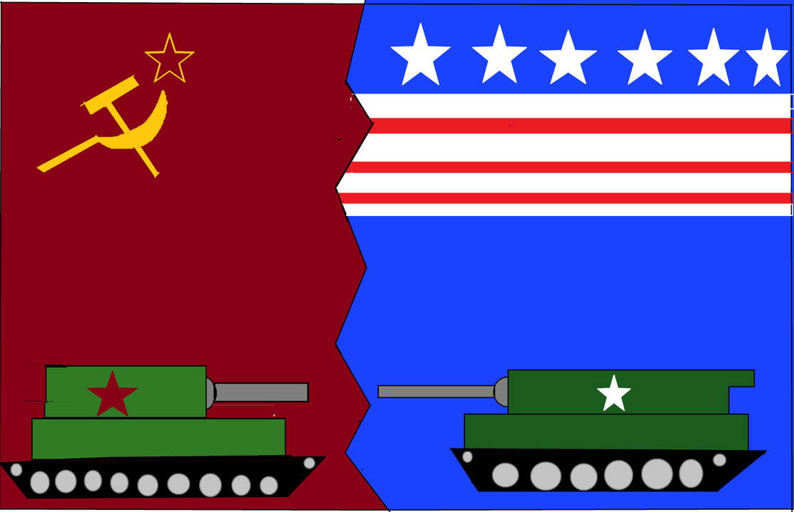 Cold Power Drawing a cold war drawing by Gabgps on DeviantArt