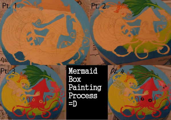 Mermaid Box Phases by LovelyPidget on DeviantArt