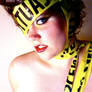 Lady Gaga Caution Tape 1