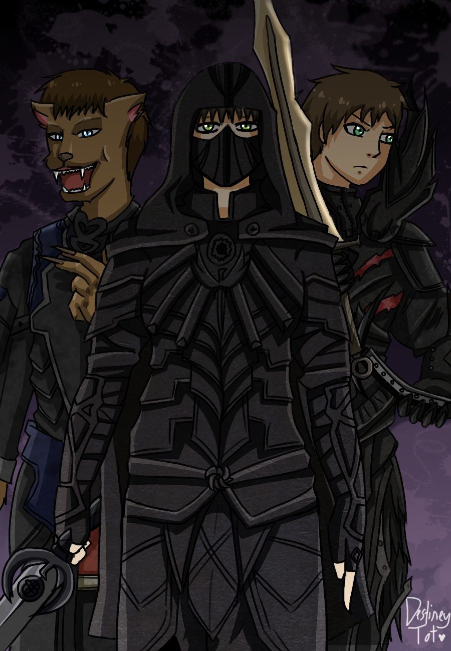 Skyrim Best Friends by LuciferianRising on DeviantArt