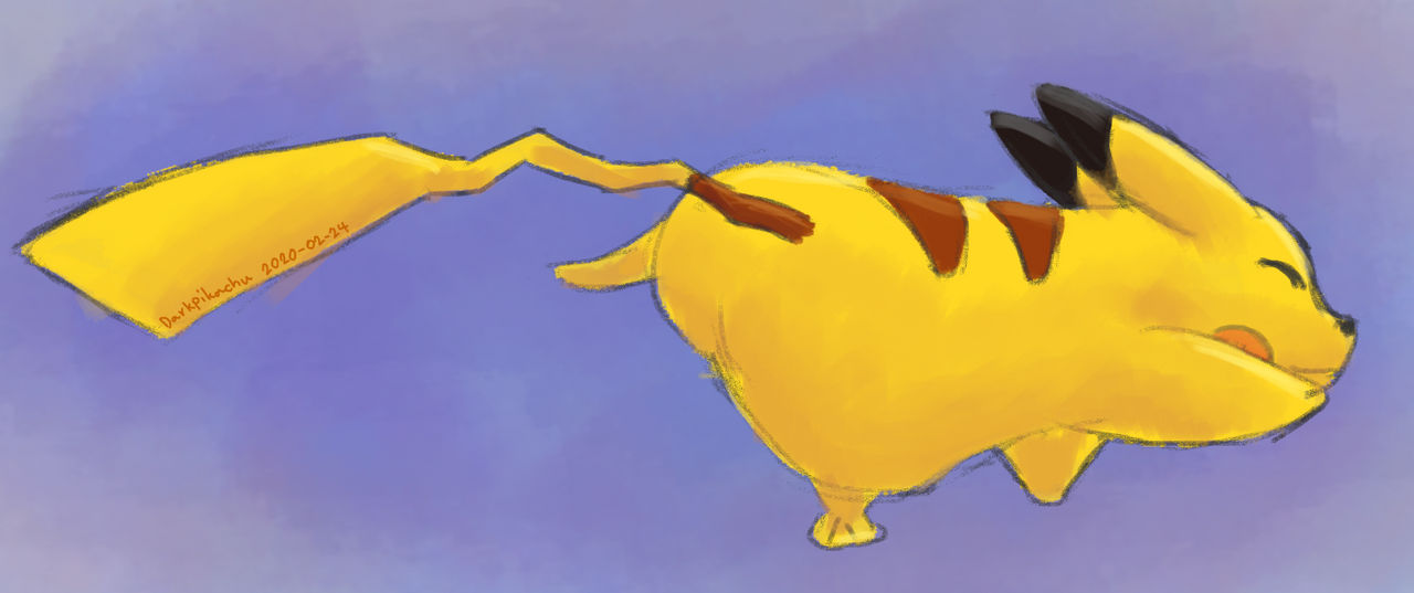 Pikachu Yoga by DarkPikachu on DeviantArt