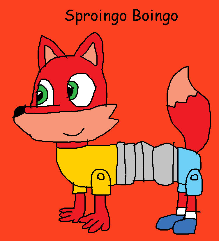 Foxes: Sproingo Boingo by RudyFox2010IsHere on DeviantArt