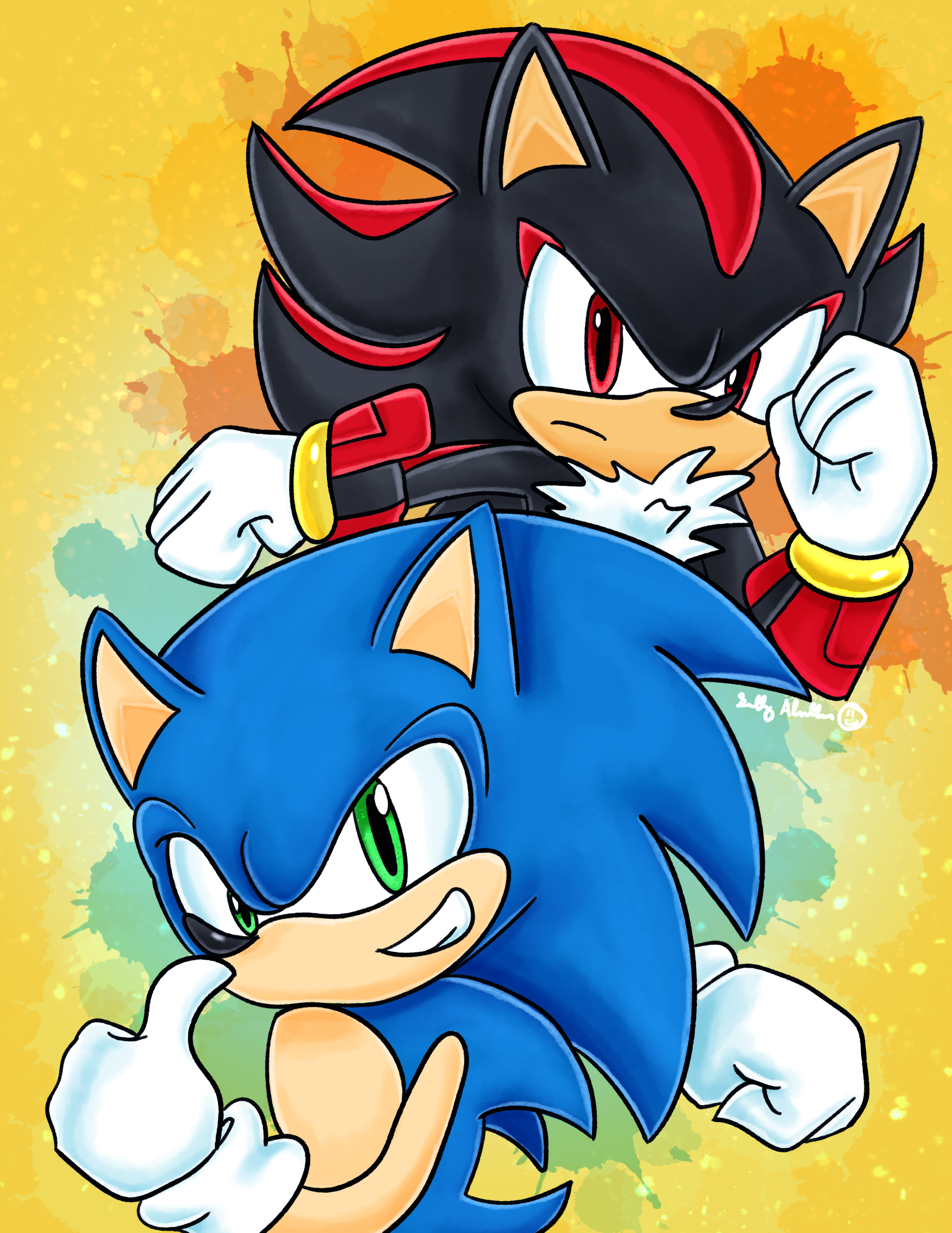 Sonic and Shadow (Sonic Channel 2022) by SKCollabs on DeviantArt