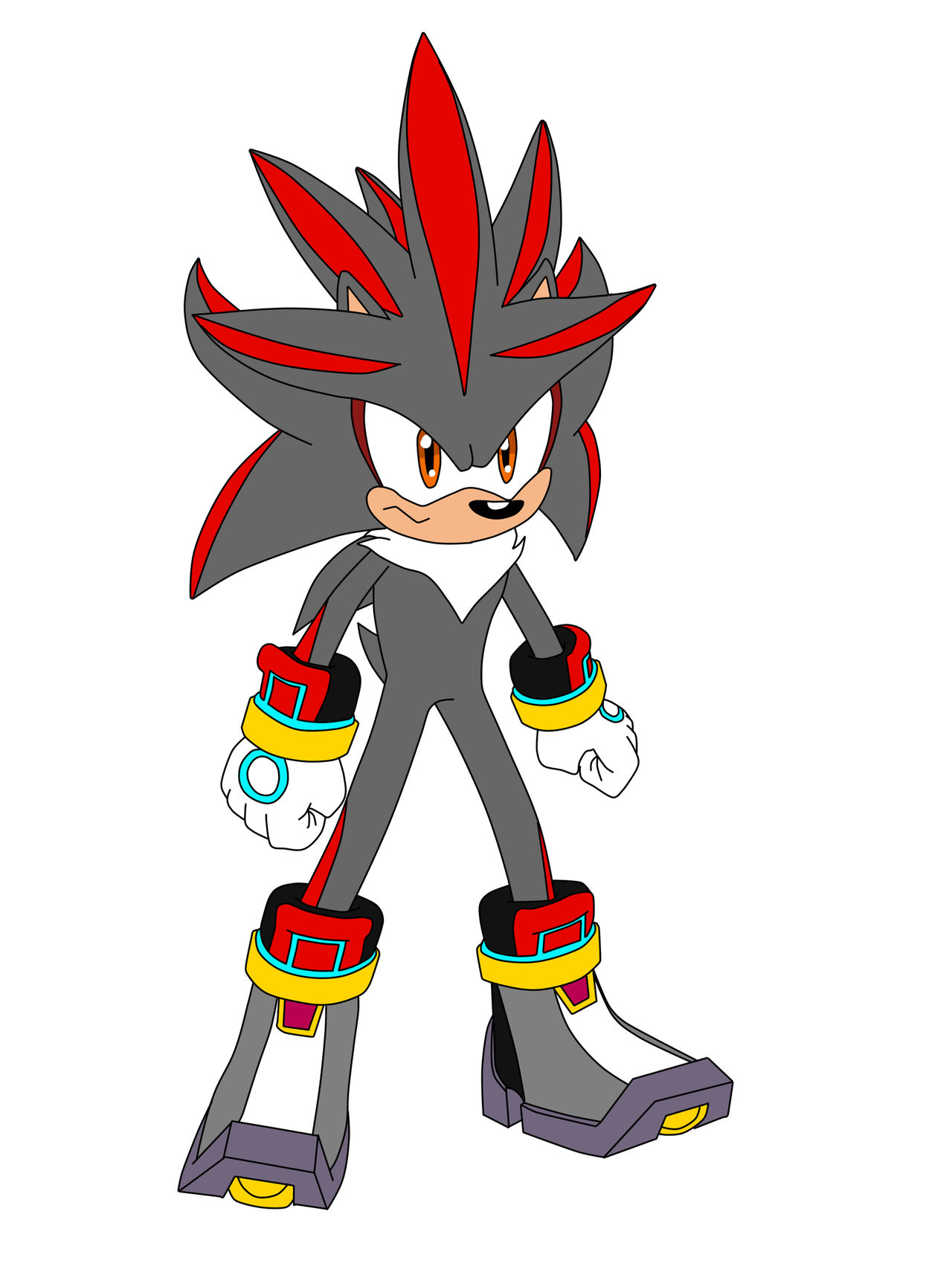 Hyper Shilver (Fusion with Shadow and Silver) by ByGhostEduard on DeviantArt