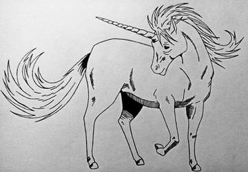 Unicorn (inked version)