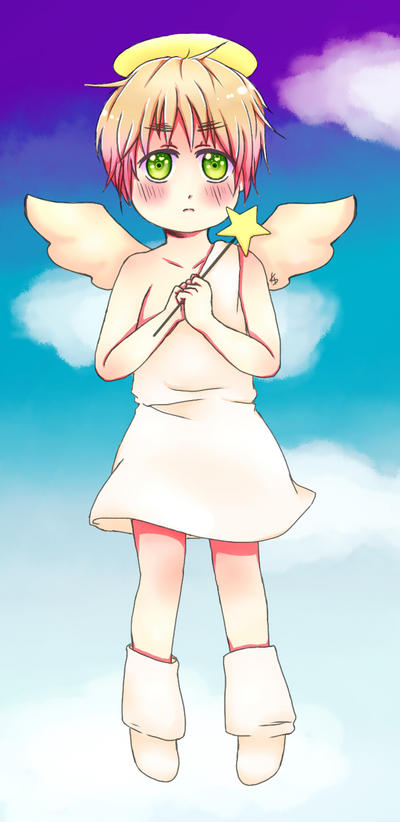 Little Britannia Angel (Colour practice)