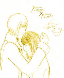 GARO : Kouga x Kaoru doodle