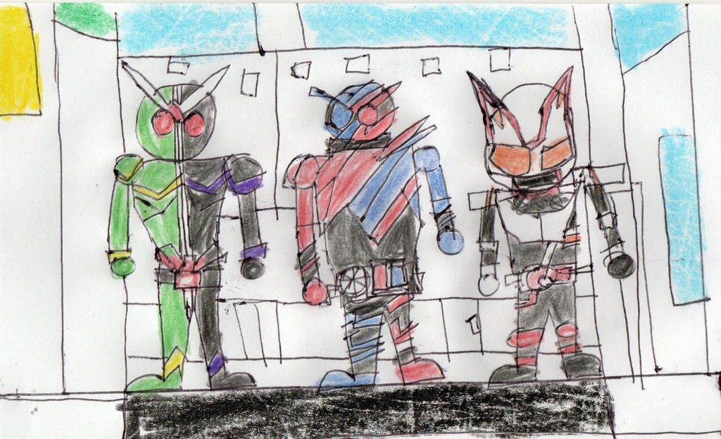 Forever Fusion Riders(W Build and Geats) by AdammanZero on DeviantArt