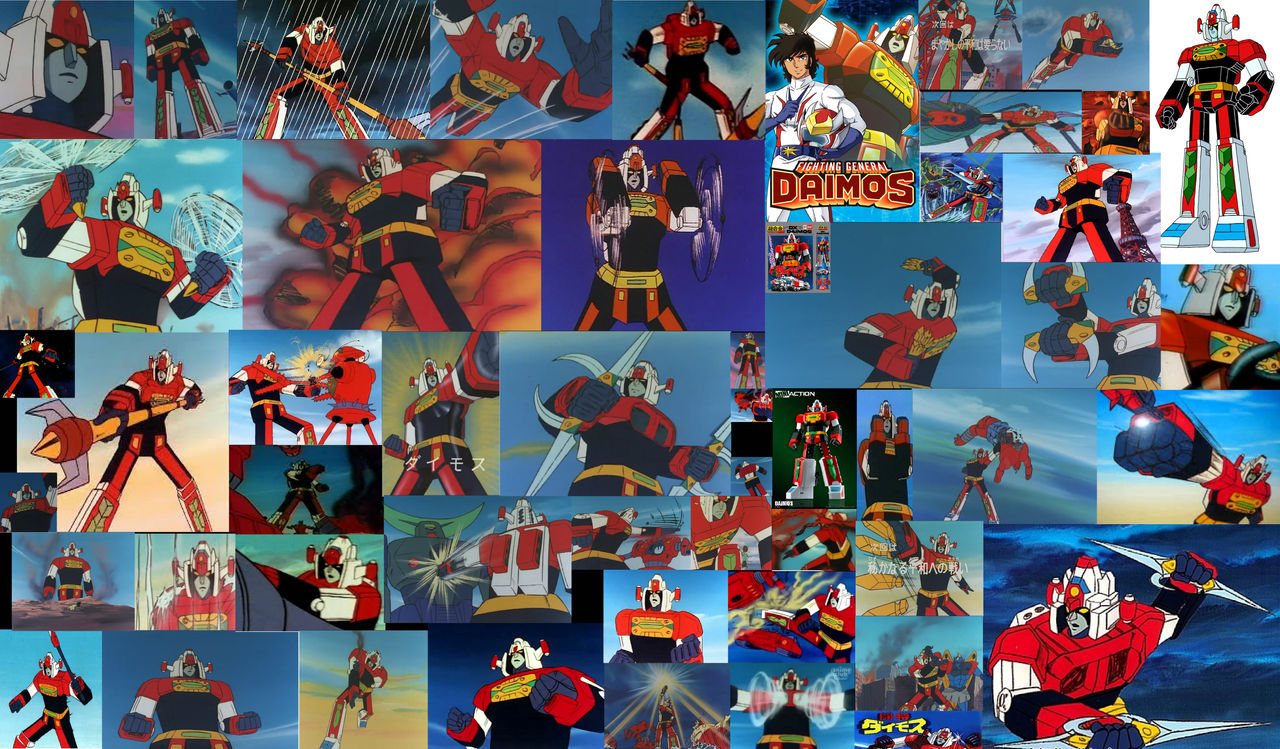 Paper Daimos Layout My Daimos Collage by AdammanZero on DeviantArt