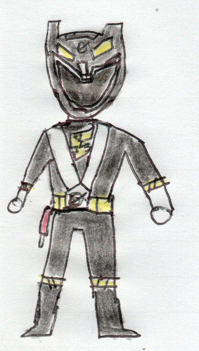 RPM Black Ranger/Go-On Black Drawing by AdammanZero on DeviantArt