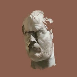 bust of a Roman emperor