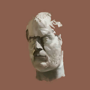 bust of a Roman emperor